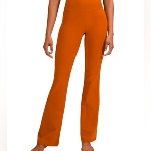 LULULEMON Groove Super High Rise Flared Yoga Pant In Butternut Brown Size 18Tall